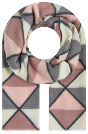 Majea Damenschal Winterschal Strickschal Damen Schal (880043) (rosa 1)