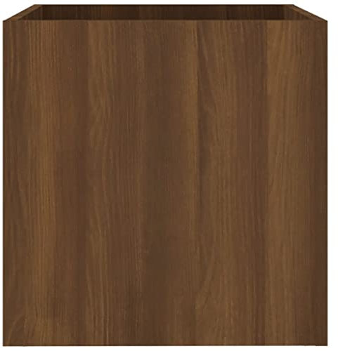 Youuihom Vasi per Piante da Esterno Cassette per la Coltivazione di Fiori Fioriera Rovere Marrone 40x40x40 cm in Legno Multistrato Adatto a Giardini, Balconi, Cortili e Parchi