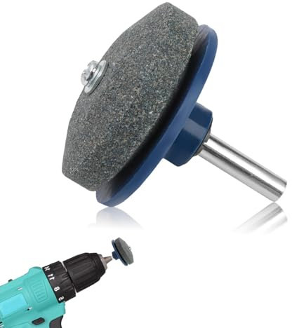 Lawnmower Blade Sharpener,Universal Heavy Duty Garden Tool Sharpener,Multi-Sharp Rotary Lawnmower Sharpen Grinder Wheel Stone for Rotary Lawn Mower,Lawn Edgers ＆ Shears,Axes and Other Garden Tools