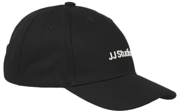 JACK & JONES Casquette de Baseball pour Homme, Noir, Taille Unique