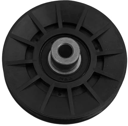 LAVAS Puleggia Folle Piatta for Tosaerba Husqvarna/Craftsman - Diametro Esterno 3,5, Foro 3/8 - Puleggia motrice Resistente all'Usura