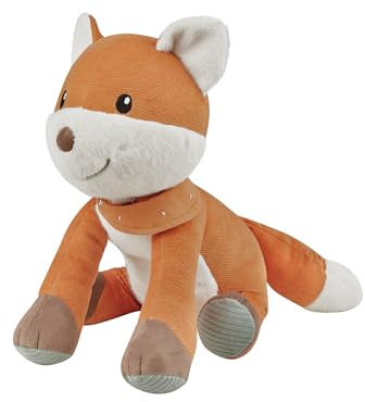 Sterntaler Kuscheltier XL Fuchs Filou - Plüschtier aus weichem Cord & Flausch - Baby & Kinder Spielzeug - treuer Begleiter zum Kuscheln, Spielen & Trösten, rost