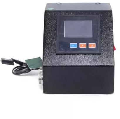 Xingfx Dispositivo de control digital para máquina de prensado en caliente con LCD, regulación de temperatura y tiempo, 1200 W, compacto y potente, incluye placas de calefacción, para taller e