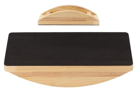 Gihioue Balancierbrett - Rutschfestes Trainingsgerät - Fuß Balance Board Trainingsgerät | Für Zuhause, Büro, Fitnessstudio, Training, Workout, Männer, Frauen, Anfänger, Pilates,