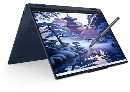 Lenovo IdeaPad Flex 5i 2-in-1 Laptop (16 FHD+ Touchscreen, Intel Ultra 5 Gen 2 225U, 16GB RAM, 512GB SSD, Digital Pen) AI PC for Creator, Designer, IR Webcam, Backlit, Win 11 Home (Renewed)