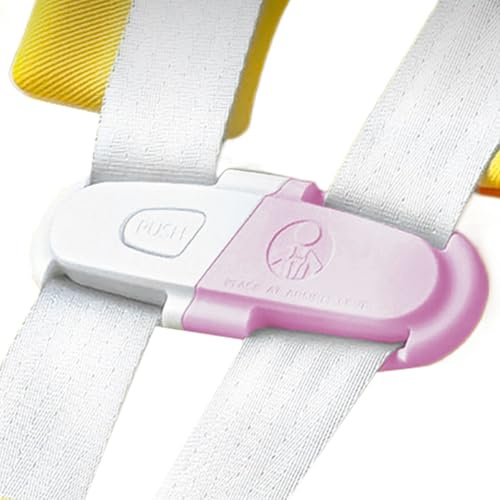 Blocco Fibbia Seggiolino Auto,Scudo Regolabile,Clip Del Petto Per Seggiolino Auto | Per Passeggini Seggiolini Alta Sicurezza