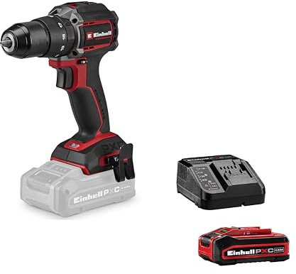 Einhell Professional Akku-Schlagbohrschrauber TP-CD 18/50-C Li-i BL PXC (18 V, Brushless, 50 Nm, Anti-Kickback, 13 mm Bohrfutter, 2-Gang, inkl. 4,0 Ah PXC+ Akku)