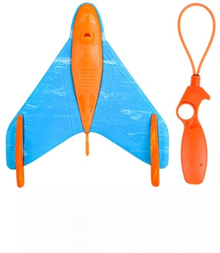 Flygande Leksak - ABS EVA Flygplan Set 15 x 17,5 cm 5,91 x 6,89 tum | Leksaksflygplan Interaktiv Katapult Med Soundljus Flash Utomhussport Flygande Flygande Flygande Flygplan