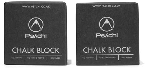 Psychi Kreideblock Kletterkreide, weiß, x2