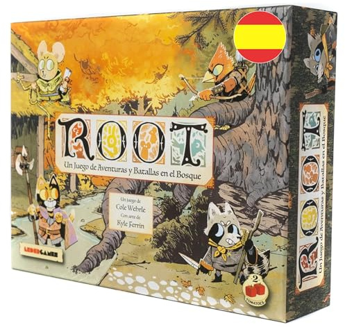 2 Tomatoes Games - Root Juego de Mesa Español de Estrategia, Batallas y Aventuras en el Bosque | Top Juegos de Mesa a Partir de 10 años - Combate Épico y Control de Territorio | Español