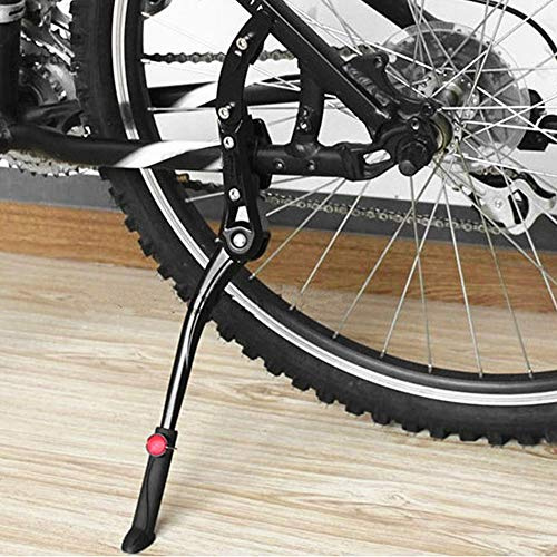 Lixada Fahrradständer Einstellbarer (45-50 cm) Universal Seitenständer Halter Aluminiumlegierung, für Mountainbike/Rennrad/BMX/MTB