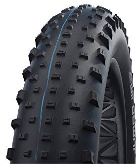 Schwalbe Jumbo Jim Fatbike Reifen 26 Zoll Tubeless Ready | Maximaler Grip in Schnee, Matsch & Sand – für E-Bike geeignet, 4.0 Breitreifen, Winterreifen MTB