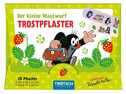 Trötsch Der kleine Maulwurf Pflasterset Trostpflaster: Kinderpflaster Wundpflaster grün