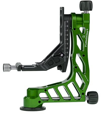 GKJGRN Katana Pro Gimbal Head for Telephoto Lens - Green Safari Edition