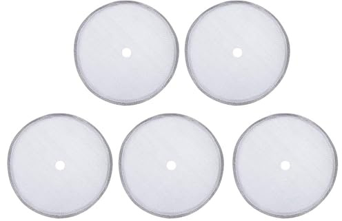 French Press Replacement Filters for 600ml Coffee Pot, 3.1 Inch, 5 Pcs