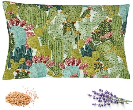 Saco Semillas Microondas | Saco Térmico Semillas Microondas | Bolsa Semillas Calor Microondas, de Trigo y Lavanda, para un Confort Natural, 28 x 17 cms.