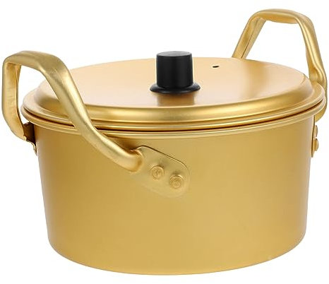 VINTORKY Olla De Sopa Tapa Irrompible Aluminio Para Lavavajillas Para Ramen y Pasta