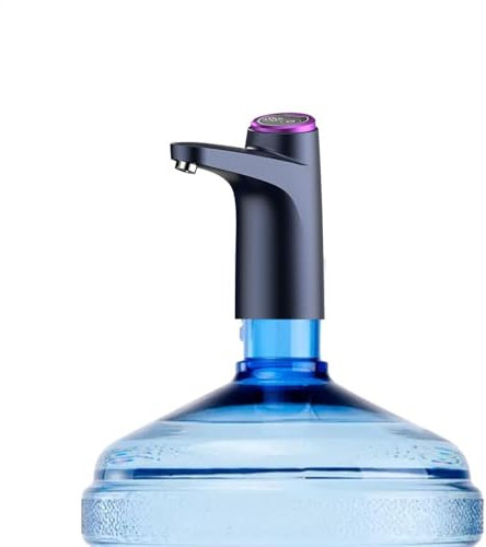 Water Bottle Dispenser, Wireless Electric Pump, USB Rechargeable Drinking Pump, Portable Automatic Dispenser, 5-Gallon Jug, For Home, Office, Kitchen, Travel, Lightweight