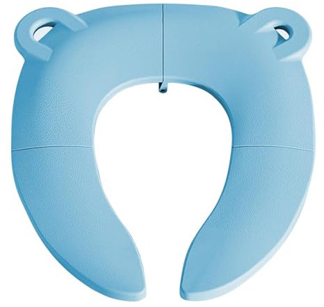 Réducteur WC Pliable Et Portable - Siège De Toilette Enfant, Accessoire Salle De Bain Pour Maison Voyages | Camping Restaurants Et Sorties Siège Toilette Enfant Outil Apprentissage Fourniture