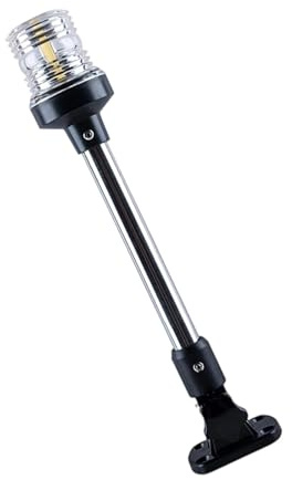 RETUOLWAG 180 degrés réglable Marine LED Navigation Light IP67 étanche en acier inoxydable pour navires, yachts, bateaux, voile de nuit, faisceau réglable Marine lampe