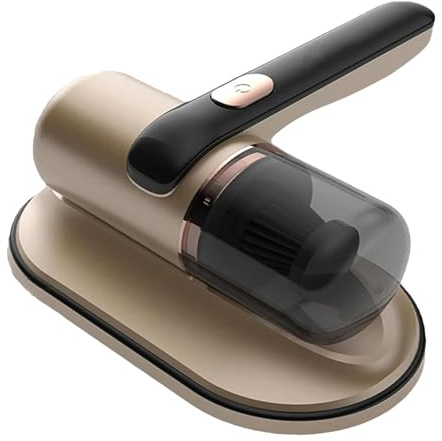 Générique Aspirateur pour Matelas Lit - Aspirateur Portable Compact - Main sans Fil 68W 10kPa pour Canapé Voiture Tissu - Élimine Poussière Poils Animaux sur Coussin Tapis Meubles