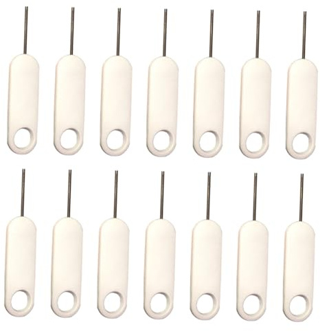 Alipis 20pezzi Estrattore Scheda Sim di Spillo per Apertura Sim Estrattori per Smartphone Pin per Telefoni Cellulari Strumenti per Rimozione della