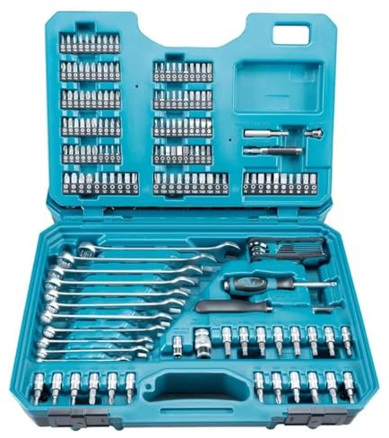 Steckschlüsselsatz 221-teiliges Werkzeug Schraubenschlüssel Bits Und Stecknüsse Casecar-Reparaturen Reparatur-Schraubenschlüssel-Set Heim Handwerkzeugen