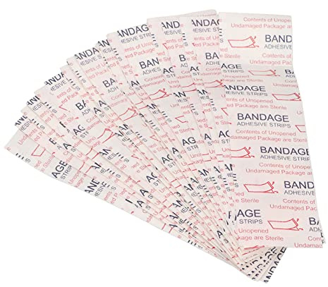 100 Räkna Transparent Självhäftande Spot Bandage Vattentät Rund Sheer Spot Bandage Plåster Effektiv Blodhållning Mindre Skärningar Skrapa Första Hjälpen-kit 22 mm
