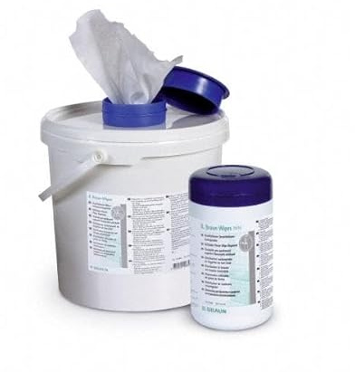 12x BBraun B.BRAUN WIPES MINI ECO TUCHR. EU 60ST