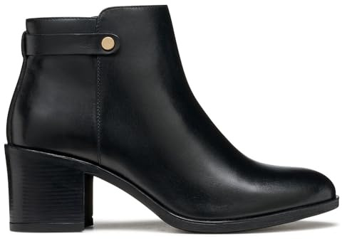 Geox D New Asheel, Stivale alla Caviglia Donna
