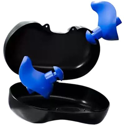 Plauses pour les oreilles : bouchons d'eau en silicone premium, 2 réduction du bruit | Plauses auriculaires de sport réutilisables pour nageurs, bouchons d'oreille de douche, équipement de douche