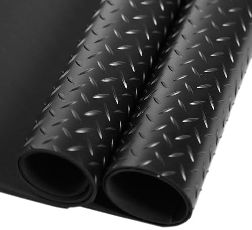 FSW Rubber Matting – Heavy Duty Waterproof Non-Slip Mat, 3mm Garage & Gym Flooring, Indoor & Outdoor Use