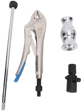 CHICIRIS Slide Hammer Locking Pliers Set, 9.8 in Locking Pliers 2 Lb Slide Hammer with Swivel Connector for Nail Pin Seal CV Axle Removal
