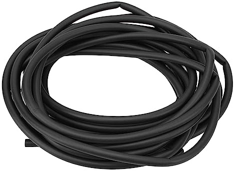 10m Bike Internal Cable Damper, 6mm Foam Sleeve, Black | Noise reduction, for gear housing liner, fits frame routing, anti-rattle