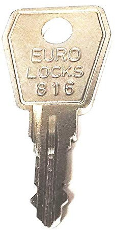 SafePost EuroLocks Ersatzschlüssel - Schließung 801 bis 1000 - Nachschlüssel - Zusatzschlüssel - für Hebelzylinder und Briefkastenschlösser - Schließung 881