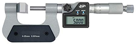 MIB Digital-Bügelmessschrauben mit grossem Amboss 0-50 mm zur AUSWAHL: 25-50 mm