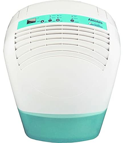 Aktobis Luftentfeuchter, Bautrockner WDH-520EB (bis 25 L/T + Digital), Weiß/Türkis