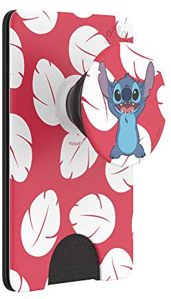 PopSockets 112364 PopWallet+ mit Integriertem Austauschbarem PopTop für Smartphones und Tablets - Cute but Fluffy