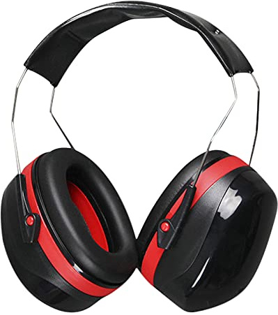 TINAYAUE Anti-Bruit Casque Pliable Adulte Protection Confortable Oreilles Casque à Réduction de Bruit en Serre-tête Souple Atténuation de SNR 35dB pour Dormir Etudier Tirer