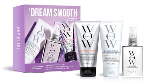 COLOR WOW Dream Smooth Travel Kit, Pack of 3