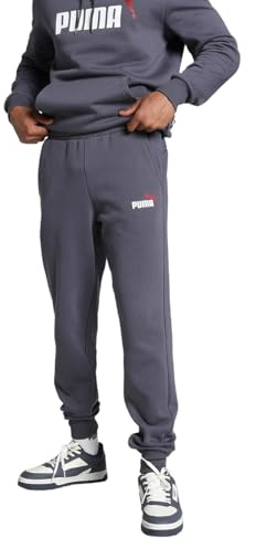 PUMA Pantaloni da Uomo Ess+ 2 col Logo Pantaloni FL Cl Lavorati a Maglia