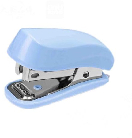 Tacker Büro Hefter Heftgerät 12 Blatt Klein Mini Mit Klammerentferner 640 Heftklammern 24/6 Tragbar Kann 12 Blatt A4-Papier Heften Geschenk (Blue,67x25x41mm)
