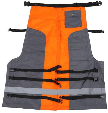 Xiuganpo Pantaloni Motosega per Uomini, Elastico Operaio Forestale Pantaloni Protettivi Pantaloni Equipaggiamento di Sicurezza per Motosega per i Saldatrici Bracksmiti e Costruzione