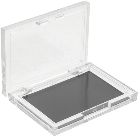 VICASKY Lidschattenpuderdose Aus Hochwertigem Material Leere Box Zum Nachfüllen Tragbarer Koffer Für Augen Oder Gesichtscreme Für Reisen Und Alltag