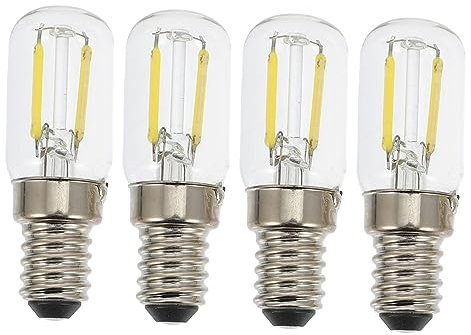Yardenfun 4piezas Bombillas Led Atenuables para Refrigerador Reemplazo De Luz De Refrigerador y Congelador Bombilla Consumo para Iluminación del Hogar