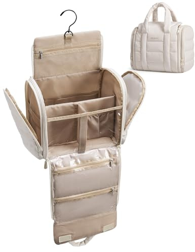 BAGSMART Kulturbeutel zum Aufhängen Groß Kulturtasche Damen für Reise