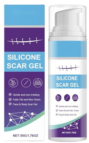 Scar Ointment - 50 g Scar Care Gel - Skin Care Soothing Cream for Daily Care for Recovery After Training for Home and On the Go After Shaving and for Morning Routine