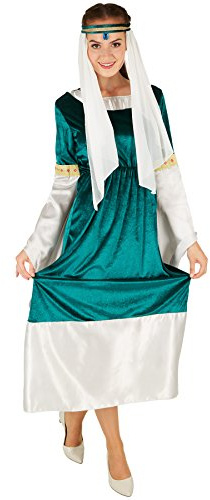 dressforfun Frauenkostüm Elfenprinzessin | Verzauberndes Elfenprinzessinnen-Kleid | Inkl. wunderschönem Kopfschmuck (L | no. 301162)