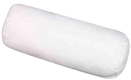 Almohada rulo cojin de Fibra Hueca siliconada Tacto plumón - 45X20 cm