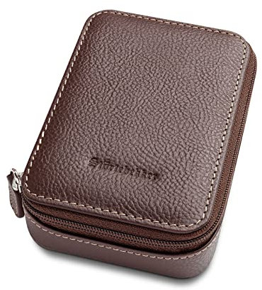 Störtebekker® Premium Rasierhobel Etui - hochwertige Rasierhobel Tasche aus echtem Leder - nachhaltig produziert und verpackt - geeignet für alle Rasierer und Rasierhobel - Geschenkidee